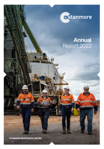 Stanmore Resources Limited Annual Report 2022
